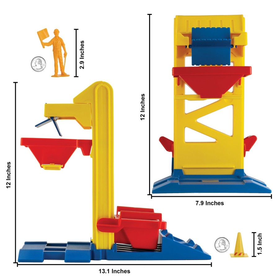 Product Line Tim Mee | Timmee Sand & Gravel Construction Playset-Trucks Figures Sandbox & Accessories