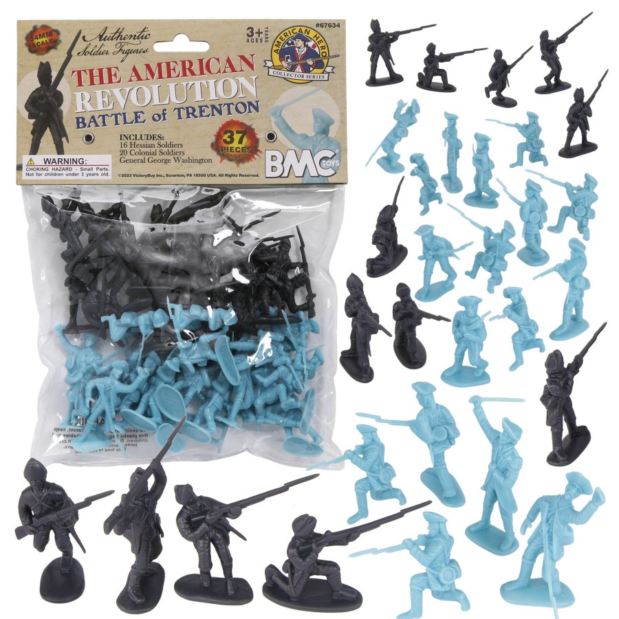 Era BMC Toys | Bmc Revolutionary War Battle Of Trenton-Plastic Army Men Soldier Figures