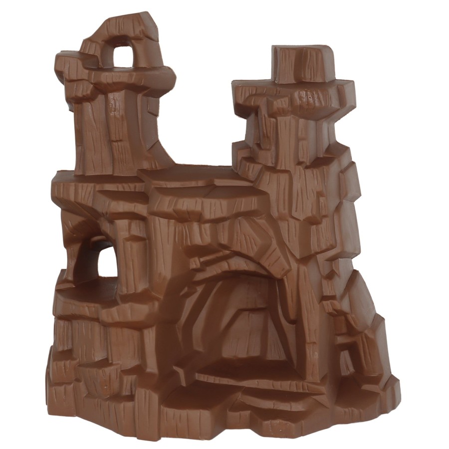 Plastic Army Tim Mee | Timmee Battle Mountain Scenery-Brown Figure Display & Play Terrain-Usa Made