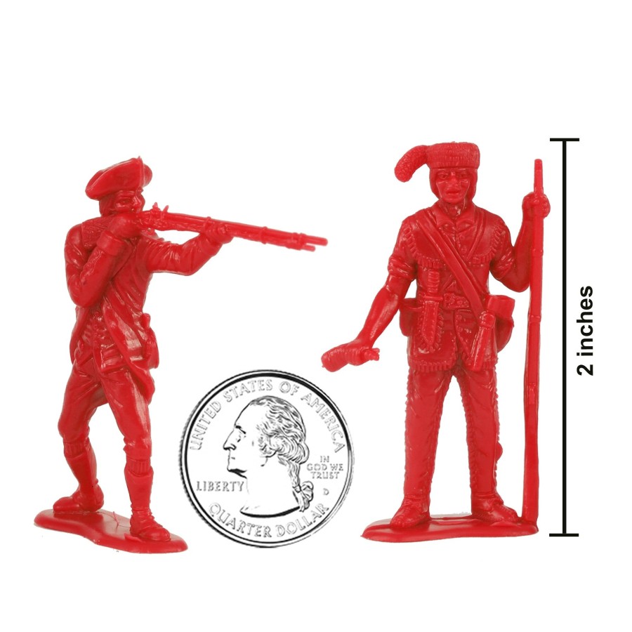 Era BMC Toys | Bmc Classic Mpc Revolutionary War British Soldiers-Plastic Army Men Figures