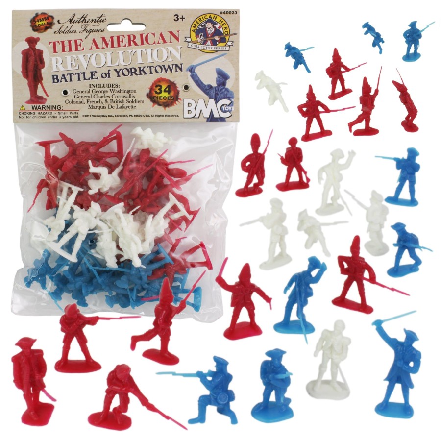 Era BMC Toys | Bmc Revolutionary War Plastic Army Men-Battle Of Yorktown 2017 Version