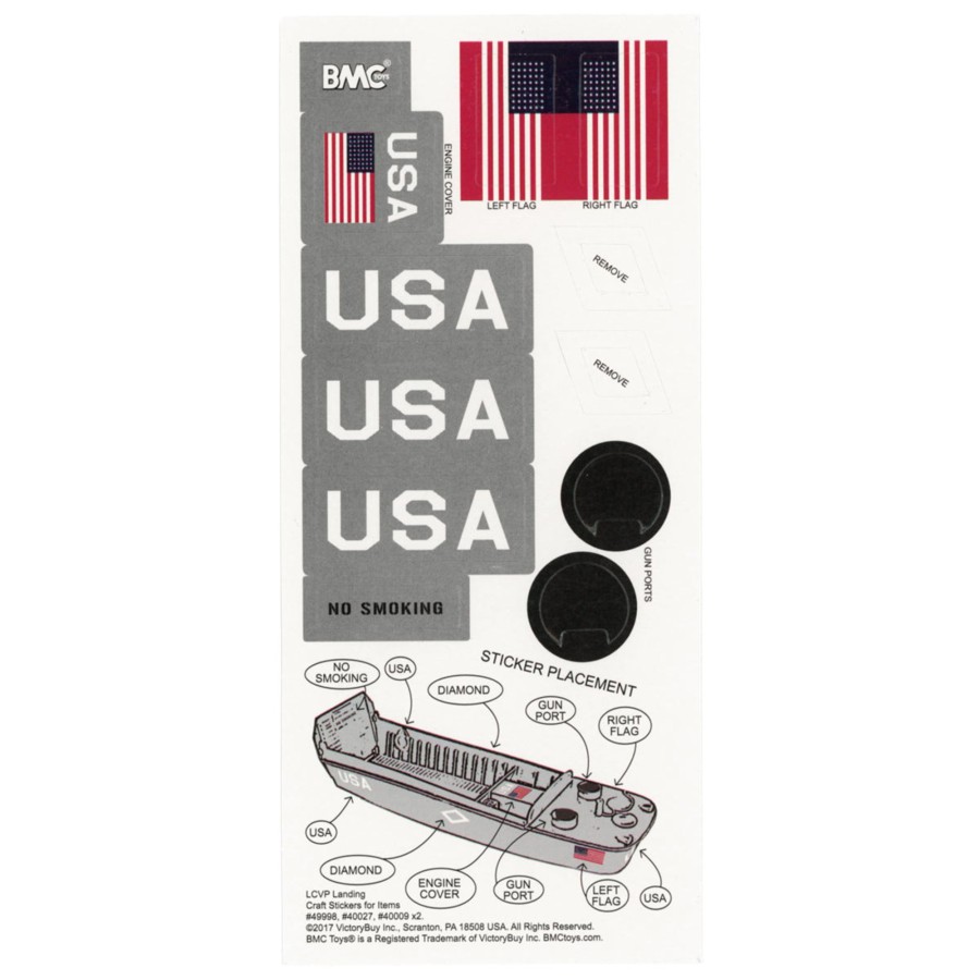 Era BMC Toys | Bmc Ww2 Higgins Boat Sticker Sheets For 1:32 Lcvp Landing Craft-Ships Free