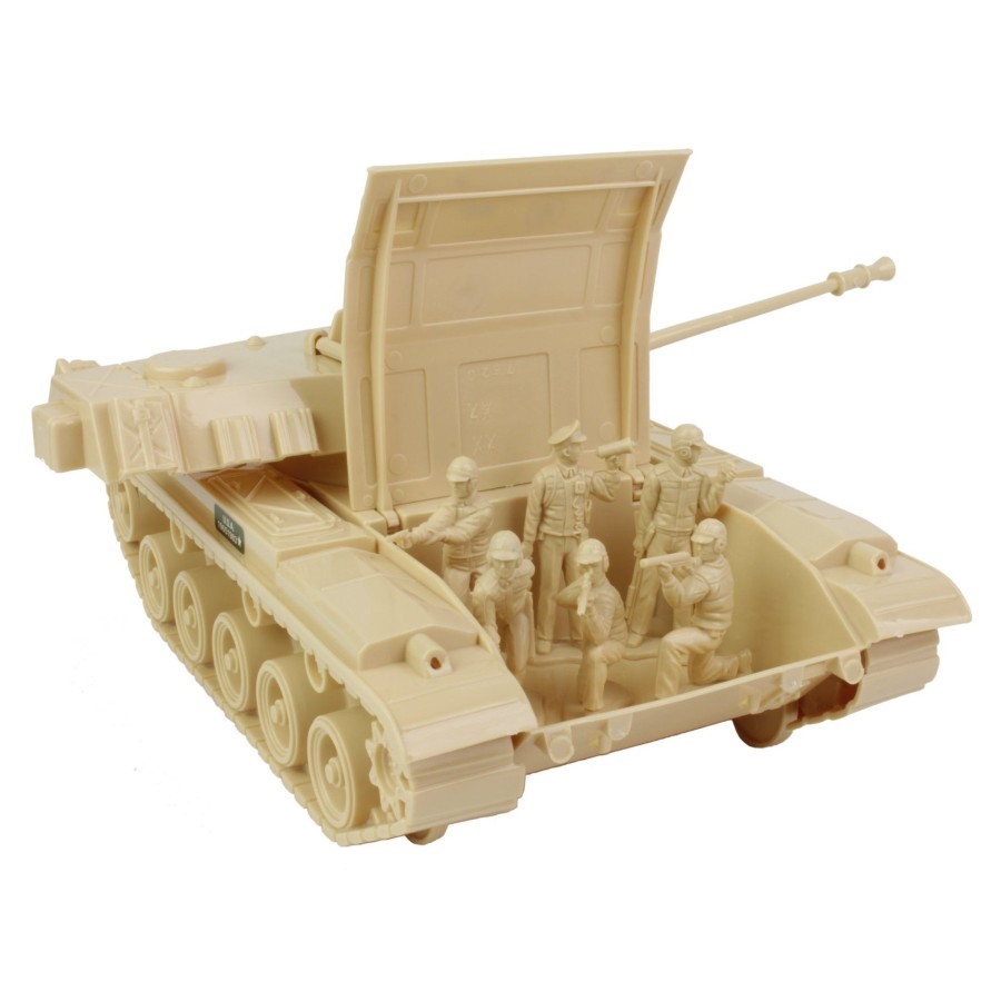 Era Tim Mee | Tim Mee Toy Walker Bulldog Tank Playset- Desert Tan 13Pc-Made In Usa