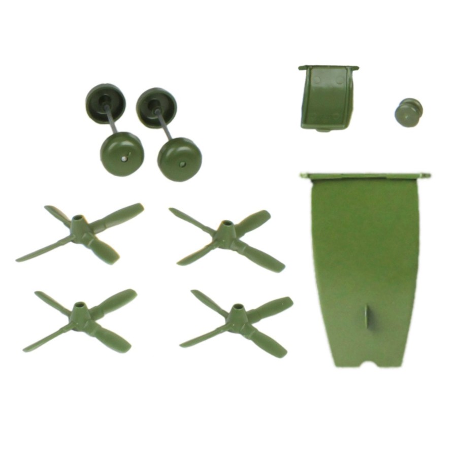 Era Tim Mee | Timmee Plastic Army Men C130 Green Replacement Parts-Made In Usa