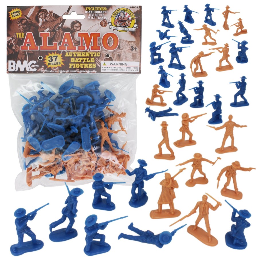 Era BMC Toys | Bmc The Alamo Plastic Army Men-Texas Vs. Mexico 37Pc Soldier Figures