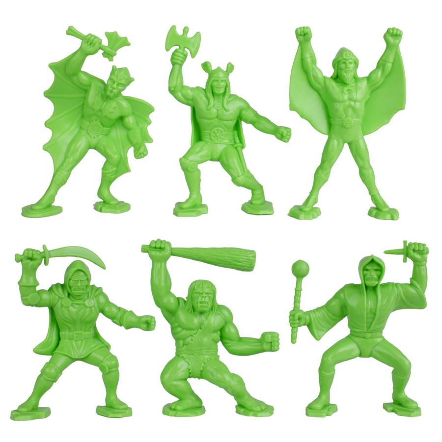 Era Tim Mee | Timmee Legendary Battle Fantasy Figures-3 Inch Green Vs Rust 24Pc Set-Us Made