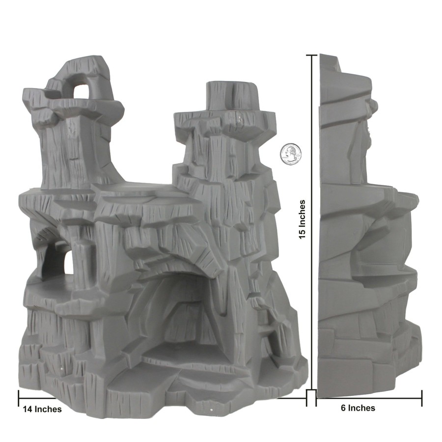 Plastic Army Tim Mee | Timmee Battle Mountain Scenery: Figure Display Or Play Terrain-Made In Usa