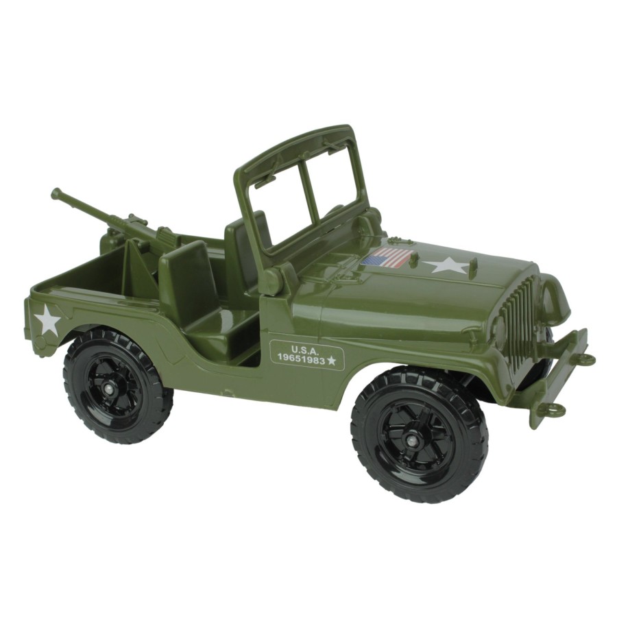 Era Tim Mee | Timmee Recon Patrol M38 Military 4X4-Olive Green Action Figure Size-Usa Made