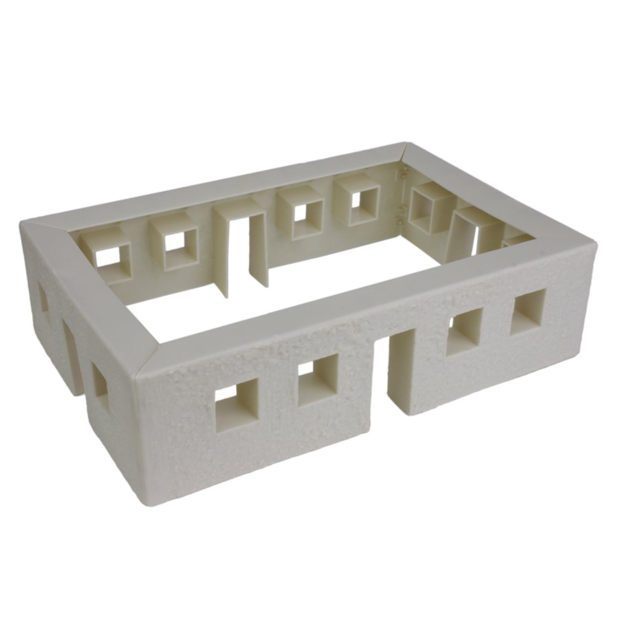 Era BMC Toys | Bmc Ww2 Blockhouse Bunker Walls-Plastic Army Men Playset Building Accessory