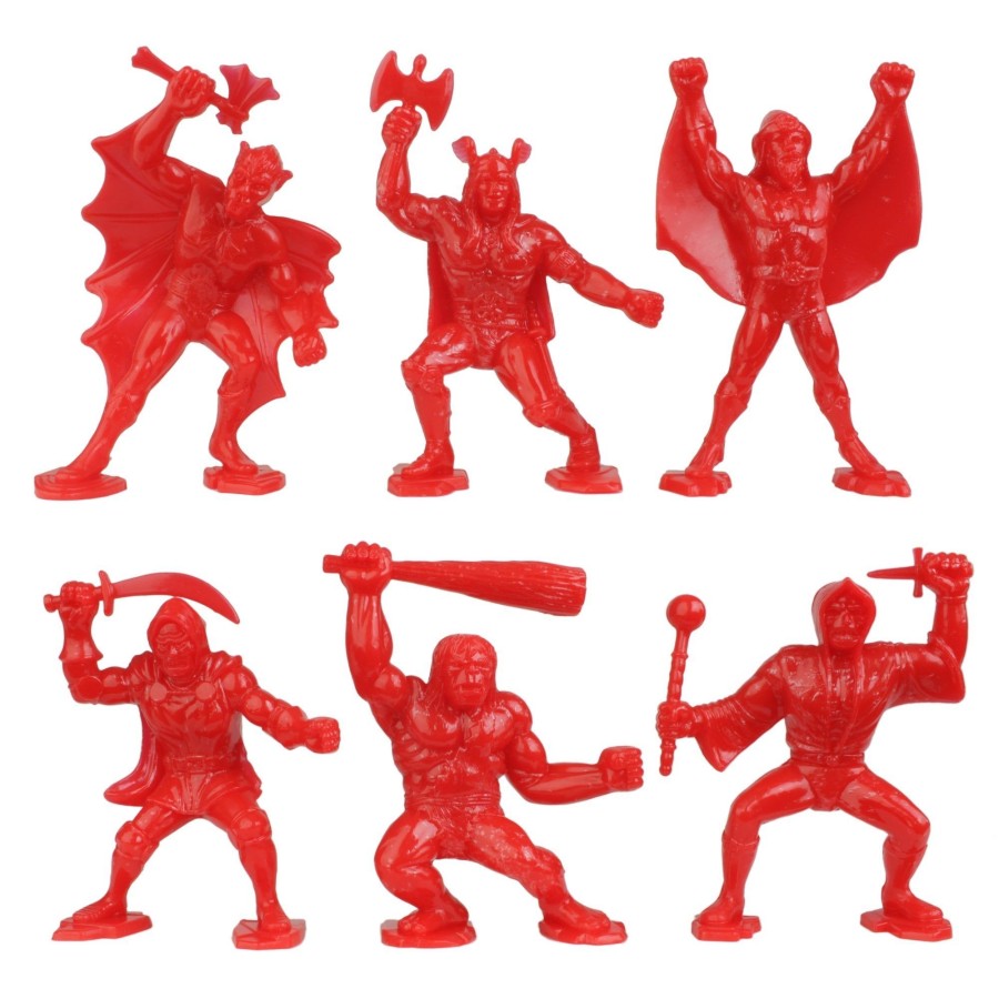 Era Tim Mee | Timmee Legendary Battle Fantasy Figures-3 Inch Red Vs Black 24Pc Set-Us Made